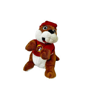 Buc-ees Plush Bucky The Beaver Stuffed Animal 10.5 Inch